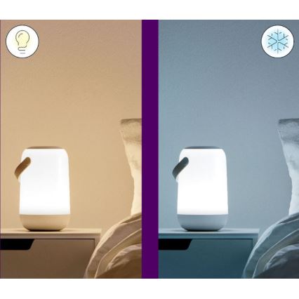 WiZ - LED RGBW Himmennettävä kannettava lamppu MOBILE LED/13,5W/5V 2200-6500K Wi-Fi