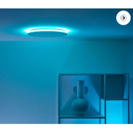 WiZ - LED RGBW Himmennettävä kattovalo RUNE LED/21W/230V 2700-6500K Wi-Fi valkoinen