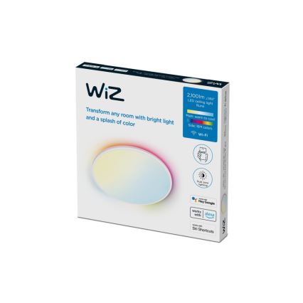 WiZ - LED RGBW Himmennettävä kattovalo RUNE LED/21W/230V 2700-6500K Wi-Fi valkoinen