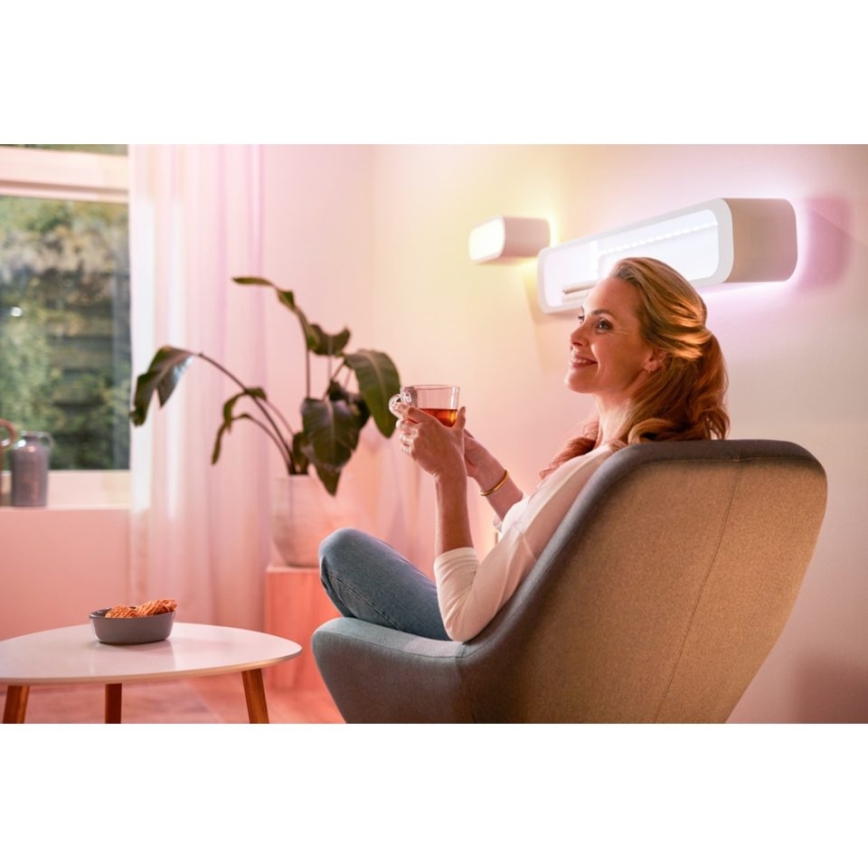 WiZ - LED RGBW Himmennettävä kohdevalo IMAGEO 1xGU10/4,9W/230V CRI 90 Wi-Fi valkoinen
