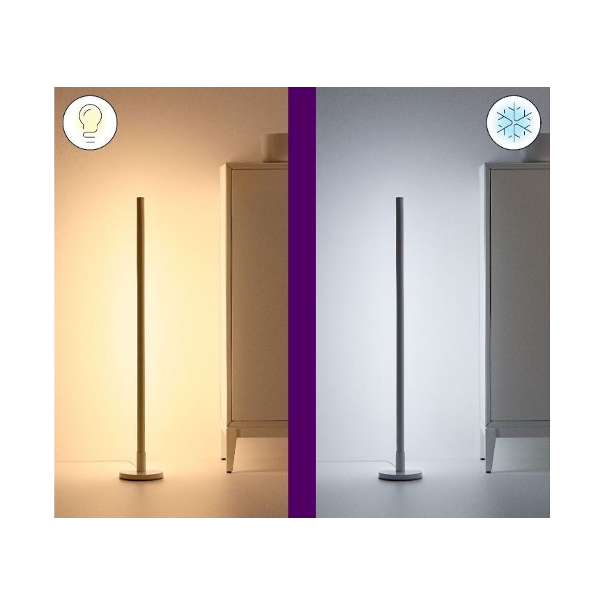 WiZ - LED RGBW Himmennettävä lattiavalaisin POLE LED/13W/230V 2200-6500K Wi-Fi
