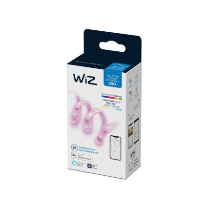 WiZ - LED RGBW Himmennettävä nauha 1m LED/11W/12V 2700-6500K Wi-Fi