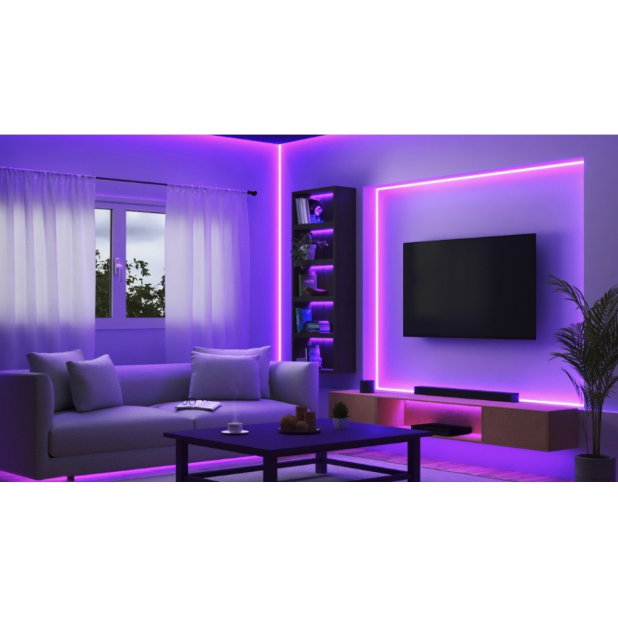 WiZ - LED RGBW Himmennettävä nauha 4m LED/6,5/230V 2700-6500K Wi-Fi