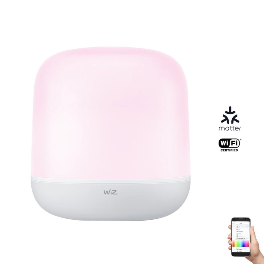 WiZ - LED RGBW Himmennettävä pöytävalaisin HERO LED/9W/230V 2200-6500K Wi-Fi
