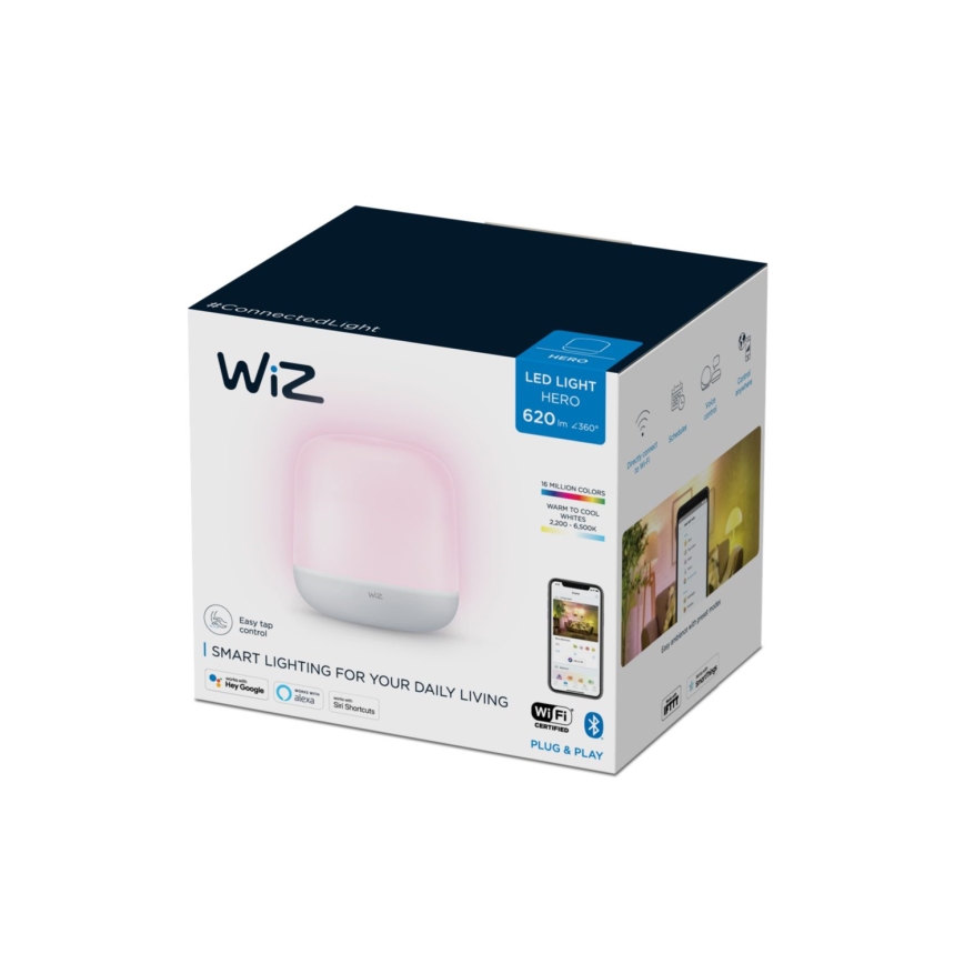WiZ - LED RGBW Himmennettävä pöytävalaisin HERO LED/9W/230V 2200-6500K Wi-Fi