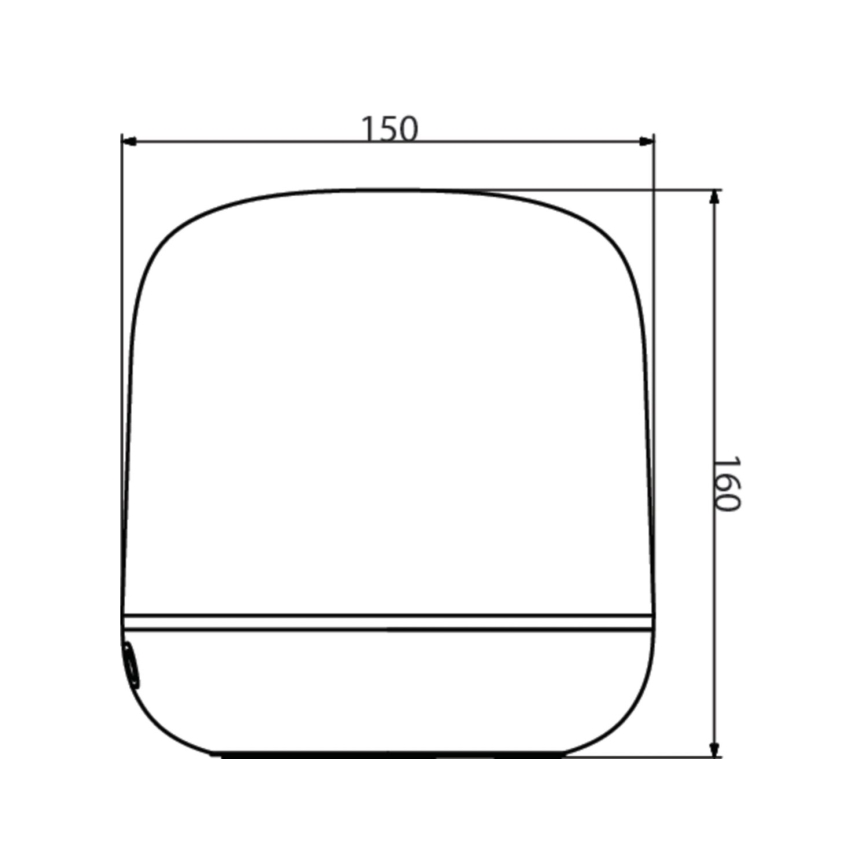 WiZ - LED RGBW Himmennettävä pöytävalaisin HERO LED/9W/230V 2200-6500K Wi-Fi
