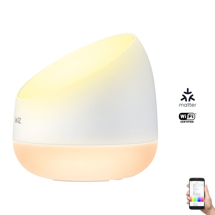WiZ - LED RGBW Himmennettävä pöytävalaisin SQUIRE LED/9W/230V 2200-6500K Wi-Fi