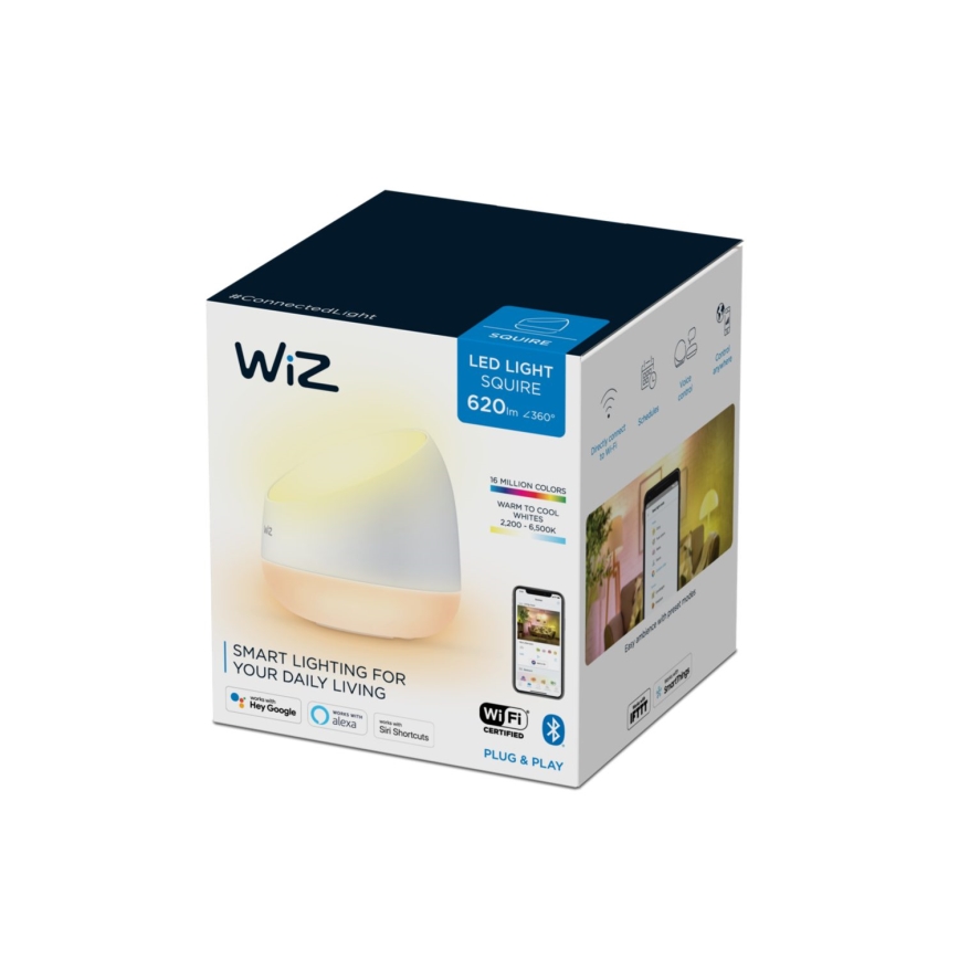 WiZ - LED RGBW Himmennettävä pöytävalaisin SQUIRE LED/9W/230V 2200-6500K Wi-Fi