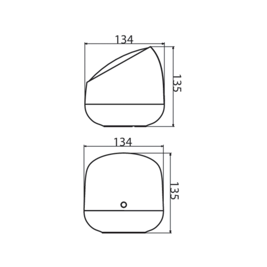 WiZ - LED RGBW Himmennettävä pöytävalaisin SQUIRE LED/9W/230V 2200-6500K Wi-Fi