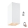 WiZ - LED RGBW Himmennettävä seinävalo UP&DOWN 2xGU10/4,7W/230V 2200-6500K Wi-Fi CRI 90 valkoinen
