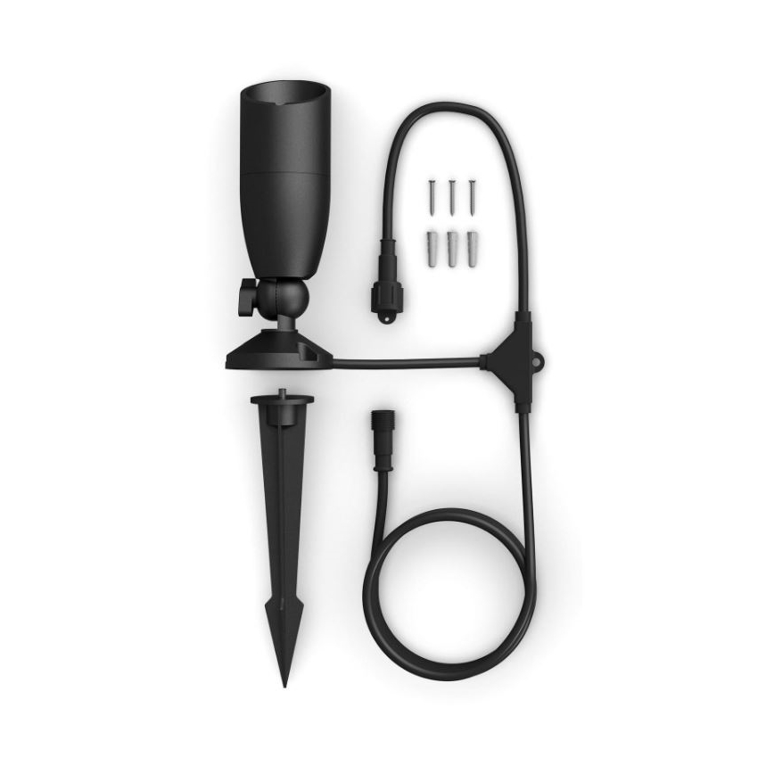 WiZ - LED RGBW Himmennettävä ulkokohdevalo SPOT LED/4W/12V 2700K-5000K IP65 Wi-Fi
