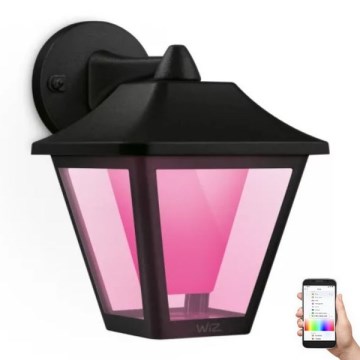 WiZ - LED RGBW Himmennettävä ulkoseinävalaisin LED/9,5W/230V 2700-5000K IP44 Wi-Fi