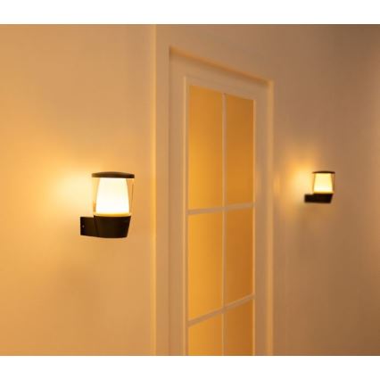 WiZ - LED RGBW Himmennettävä ulkoseinävalaisin ELPAS LED/8,5W/230V 2700–5000K IP44 Wi-Fi