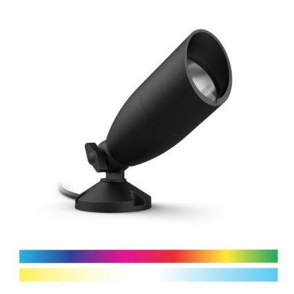 WiZ -SET 2x LED RGBW Himmennettävä ulkovalo SPOT LED/10W/230V 2700-5000K IP65 Wi-Fi