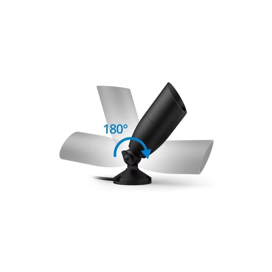 WiZ -SET 2x LED RGBW Himmennettävä ulkovalo SPOT LED/10W/230V 2700-5000K IP65 Wi-Fi