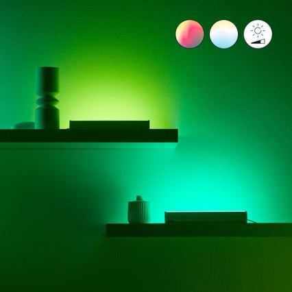 WiZ - SETTI 2x LED RGBW Himmennettävä lamppu BAR LED/5,5W/230V 2200-6500K Wi-Fi