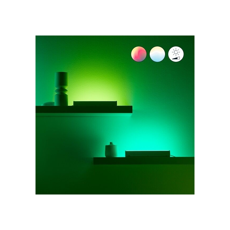 WiZ - SETTI 2x LED RGBW Himmennettävä lamppu BAR LED/5,5W/230V 2200-6500K Wi-Fi
