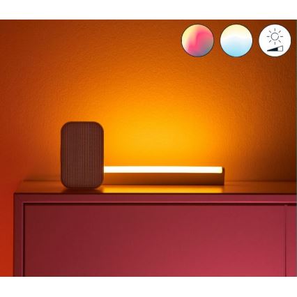 WiZ - SETTI 2x LED RGBW Himmennettävä lamppu BAR LED/5,5W/230V 2200-6500K Wi-Fi