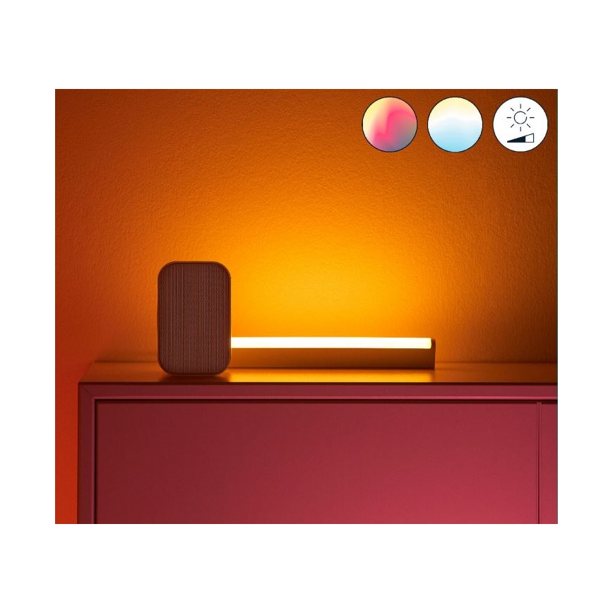 WiZ - SETTI 2x LED RGBW Himmennettävä lamppu BAR LED/5,5W/230V 2200-6500K Wi-Fi