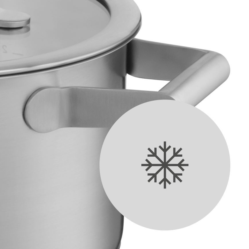 WMF - Kattilasetti 5pcs COMFORT LINE ruostumaton