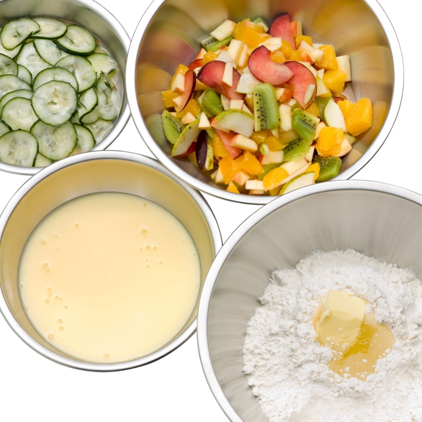 WMF - Keittiön kulhosetti 4 kpl GOURMET ruostumaton