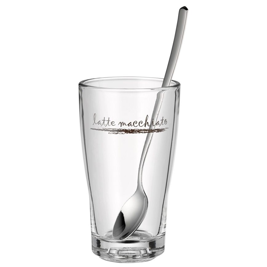 WMF - Lasisarja ja spoons kohteelle latte macchiato CLEVER & MORE 6 kpl