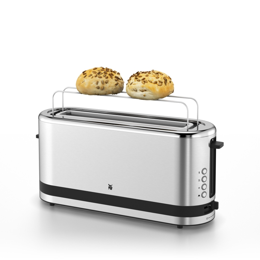 WMF - Leivänpaahdin kahdella aukolla XXL KITCHENminis 900W/230V ruostumaton