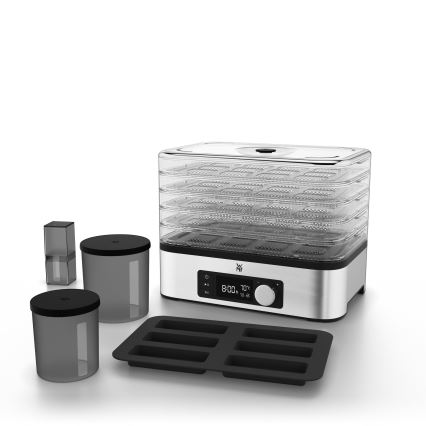 WMF - Ruoankuivain lämpösäätimellä KITCHENminis 220W/230V ruostumaton