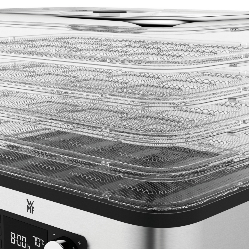 WMF - Ruoankuivain lämpösäätimellä KITCHENminis 220W/230V ruostumaton