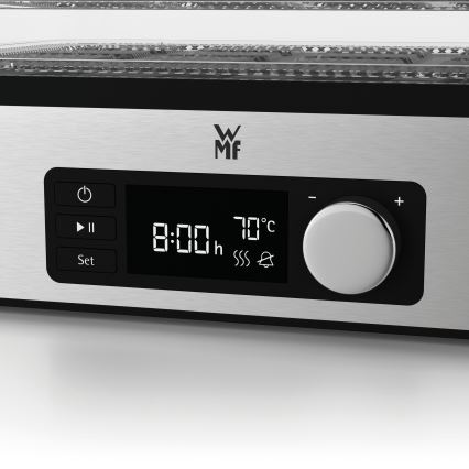 WMF - Ruoankuivain lämpösäätimellä KITCHENminis 220W/230V ruostumaton