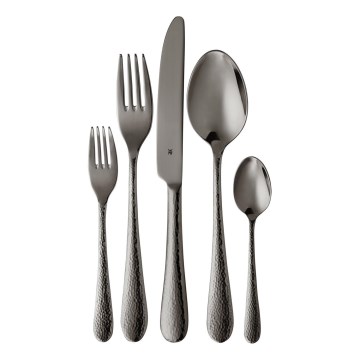 WMF - Ruokailuvälinesarja ruostumaton teräs SITELLO 30pcs musta