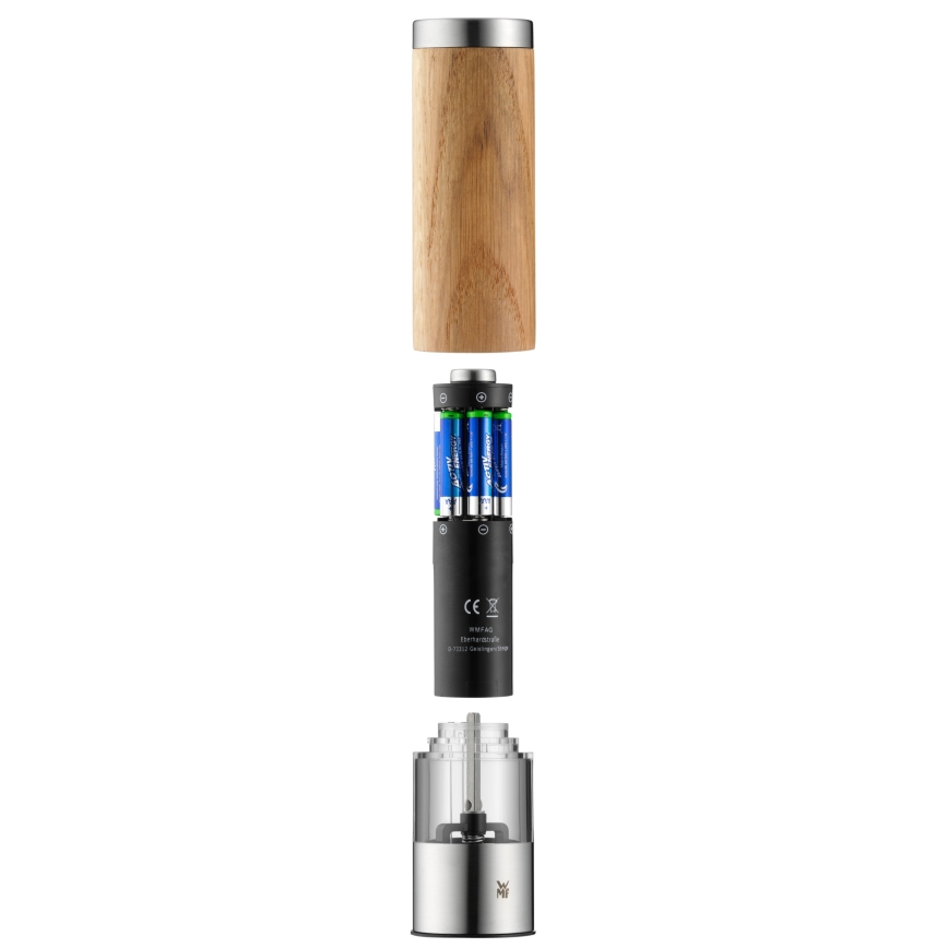 WMF - Sähkömaustemylly CERAMILL 6xAAA tammi