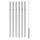 WMF - SETTI 6x Stainless steel straws BARIC + puhdistusharja