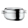 WMF - Soikea paistinpannu kannella  41x28,5 x18 cm ruostumaton