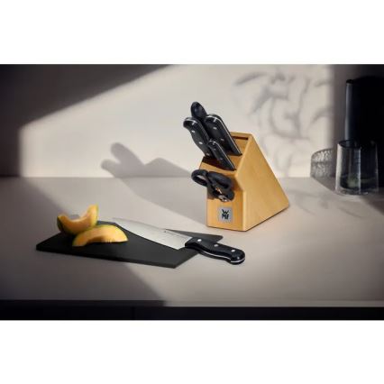 WMF - SPITZENKLASSE PLUS 6-osainen keittiöveitsisarja telineellä