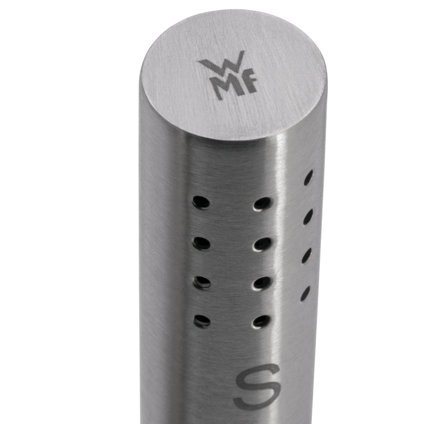 WMF - Suola- ja pippurisirottimet 2 kpl 7,8 cm musta heinäsirkka