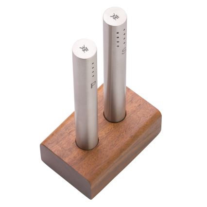 WMF - Suola- ja pippurisirottimet 2 kpl 7,8 cm musta heinäsirkka