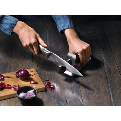 WMF - Veitsen teroitin GOURMET 22,3 cm musta/ruostumaton