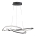 Wofi 10494 - Himmennettävä LED-kattokruunu johdossa OHIO LED/34W/230V