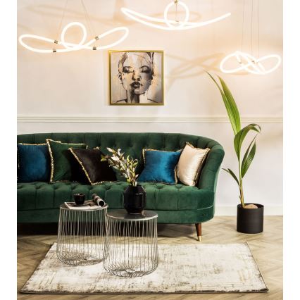 Wofi 11348 - LED Himmennettävä kattokruunu johdossa MIRA LED/39W/230V 3000K + kaukosäädin