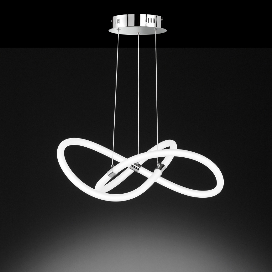 Wofi 11348 - LED Himmennettävä kattokruunu johdossa MIRA LED/39W/230V 3000K + kaukosäädin