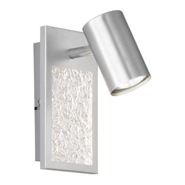 Wofi 11589 - LED-seinäspotti BALI 1xGU10/5W/230V + LED/6W/230V