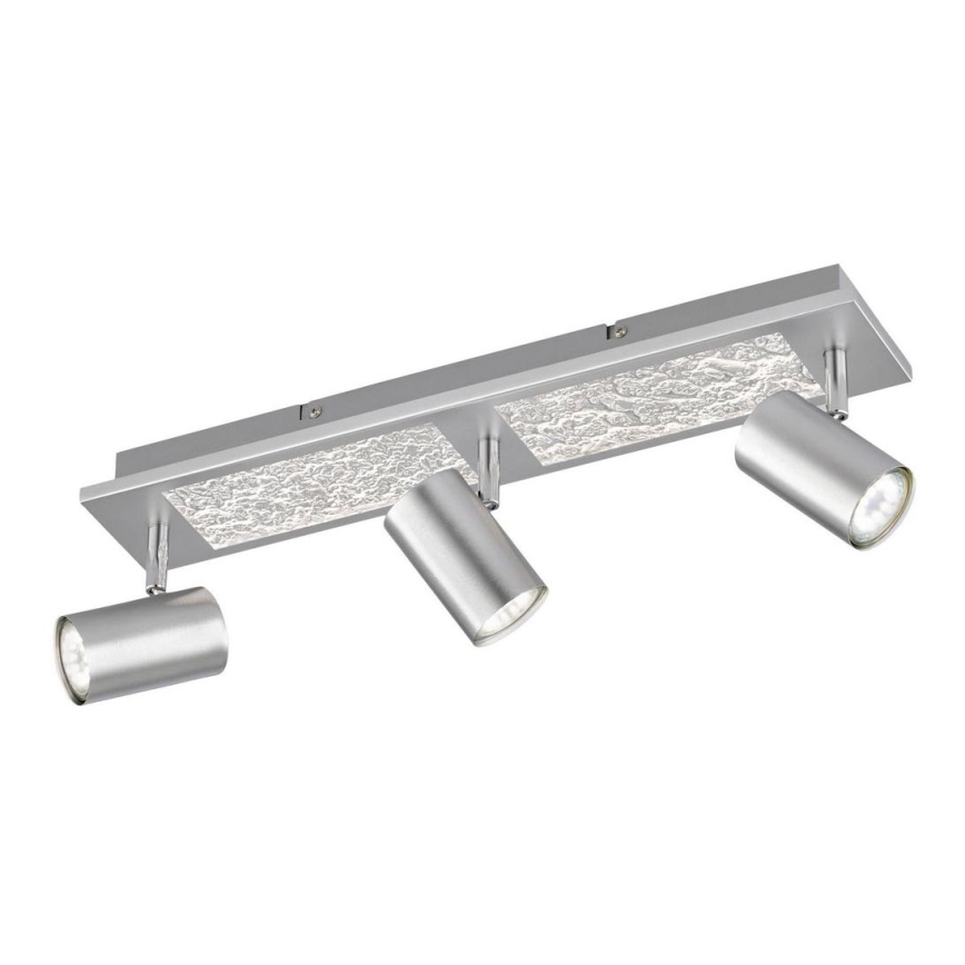 Wofi 11591 - LED-kohdevalaisin BALI 3xGU10/5W/230V + 2xLED/6W/230V 3000K