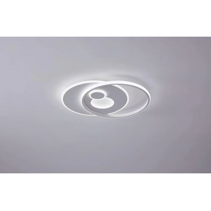 Wofi 11621 - LED Himmennettävä kattovalo AKON LED/38W/230V 2700-5500K+ kaukosäädin