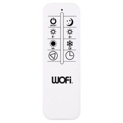 Wofi 11621 - LED Himmennettävä kattovalo AKON LED/38W/230V 2700-5500K+ kaukosäädin