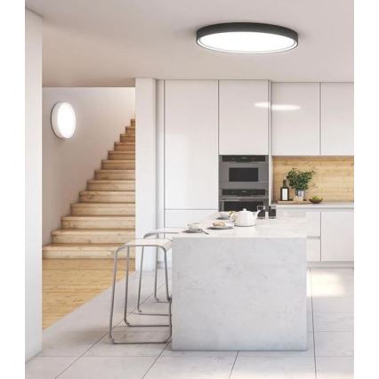 Wofi 12055 - LED-himmennettävä kattovalaisin DUBAI LED/27,5W/230V valkoinen