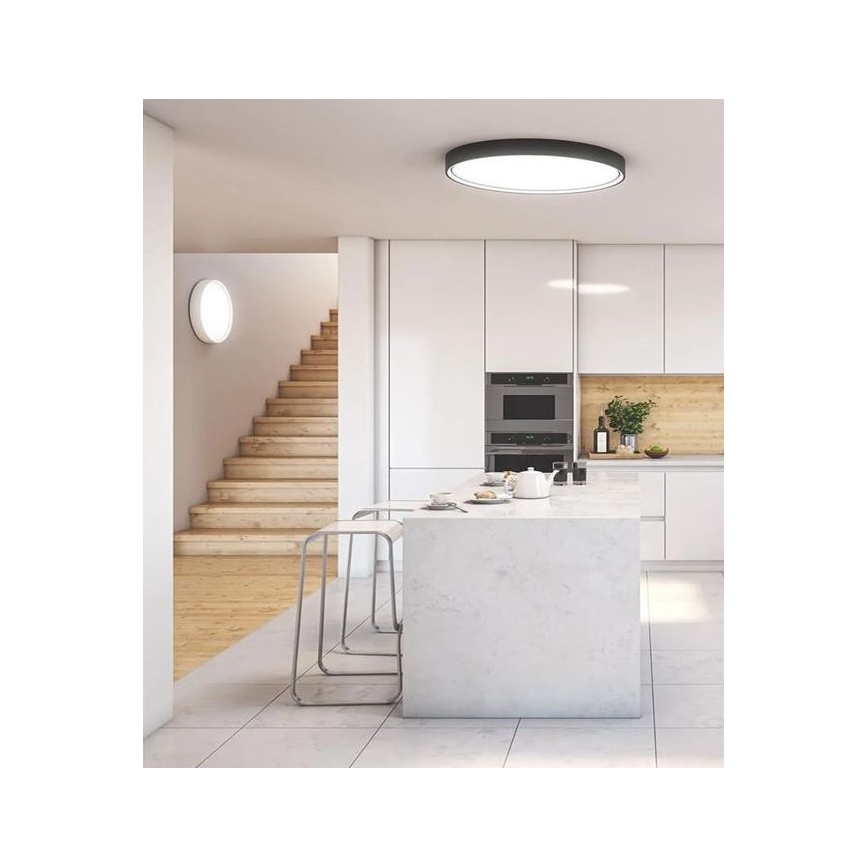 Wofi 12055 - LED-himmennettävä kattovalaisin DUBAI LED/27,5W/230V valkoinen