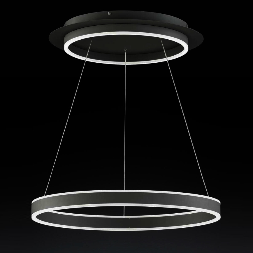 Wofi 12147 - Himmennettävä LED-kattokruunu johdossa KEMI LED/73W/230V 3000K + kauko-ohjaus