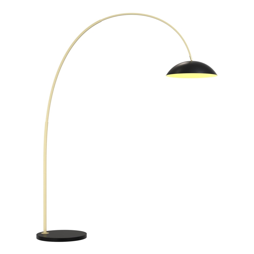Wofi 3001-104 - Himmennettävä LED-lattiavalaisin ROSCOFF LED/21W/230V musta/kulta