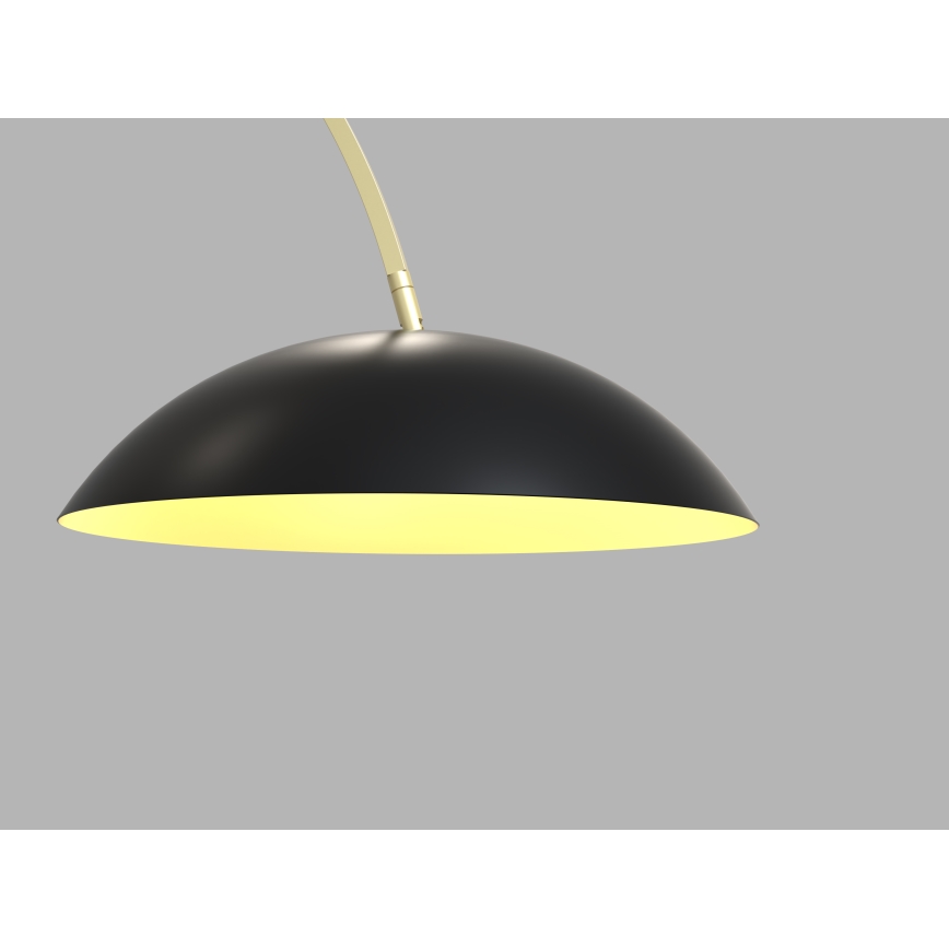 Wofi 3001-104 - Himmennettävä LED-lattiavalaisin ROSCOFF LED/21W/230V musta/kulta